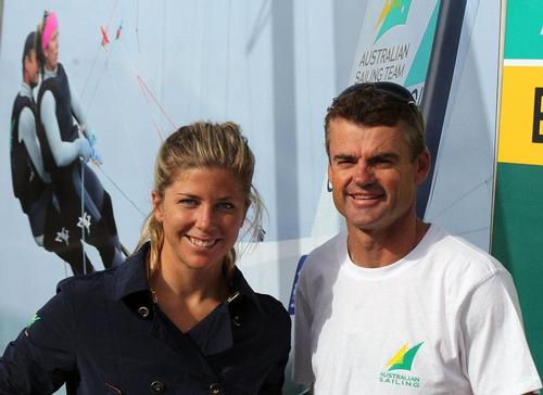 Nina Curtis and Darren Bundock © Sail-World.com http://www.sail-world.com